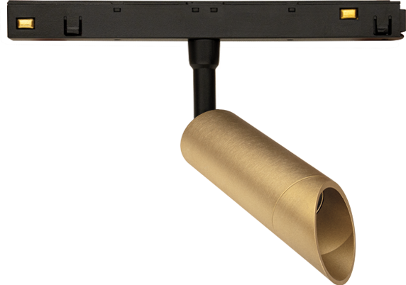 6W LED akcentinis šviestuvas į magnetinę sistemą ZAMBELIS MAGNETIC, žalvario sp., 2700/3000/4000K, DALI, 25473