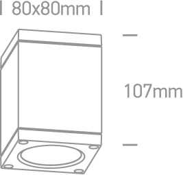 6W LED cilindro formos šviestuvas, juodas, 3000K, 67138D/B/W