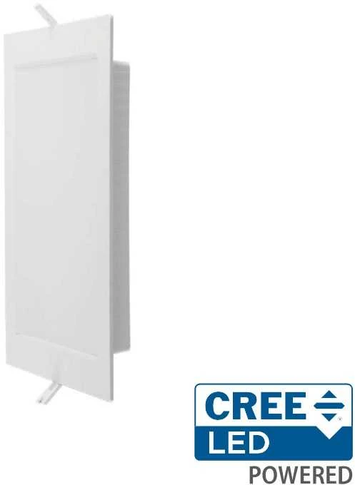 6W LED įleidžiama panelė, balta, 3000/4000/6500K, CREE LED chip