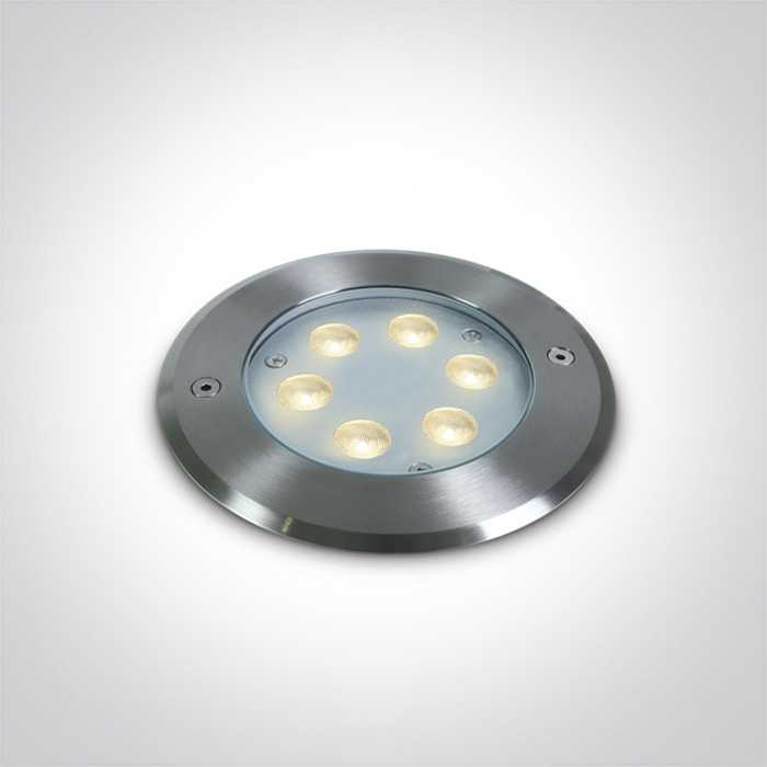 6W LED įleidžiamas baseino šviestuvas, nerūdijančio plieno sp., 4000K, IP68, 69066B/C