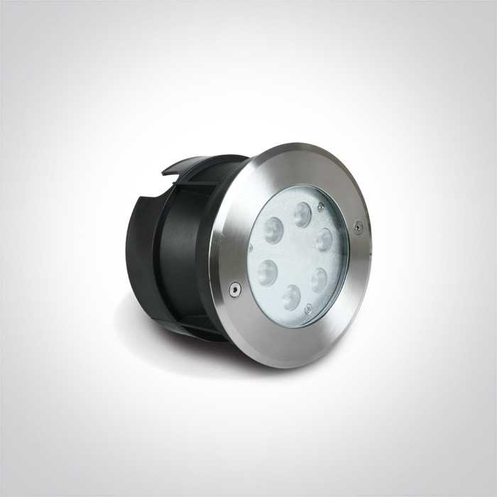 6W LED įleidžiamas baseino šviestuvas, nerūdijančio plieno sp., 4000K, IP68, 69066B/C