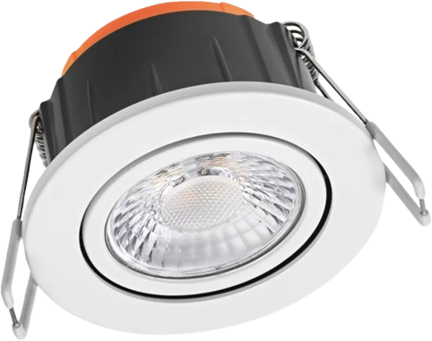 Ledvance 6W LED įleidžiamas pakreipiamas šviestuvas COMBO ADJUST, baltas, 2700/3000/4000K, IP65, DALI