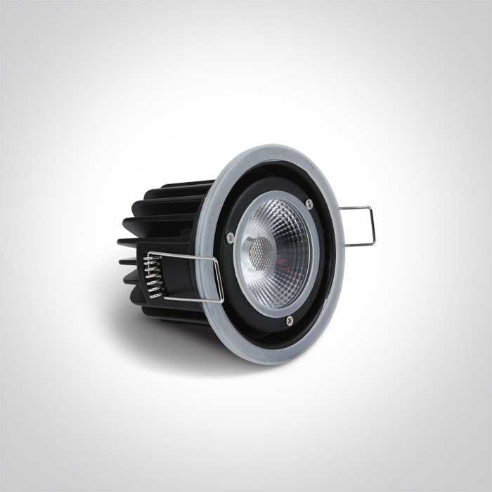 6W LED įleidžiamas šviestuvas, 3000K, 10106PF/W