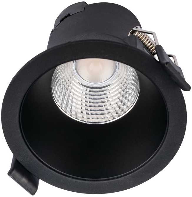 6W LED įleidžiamas šviestuvas PT 09, matinės juodos sp., 3000K, IP44