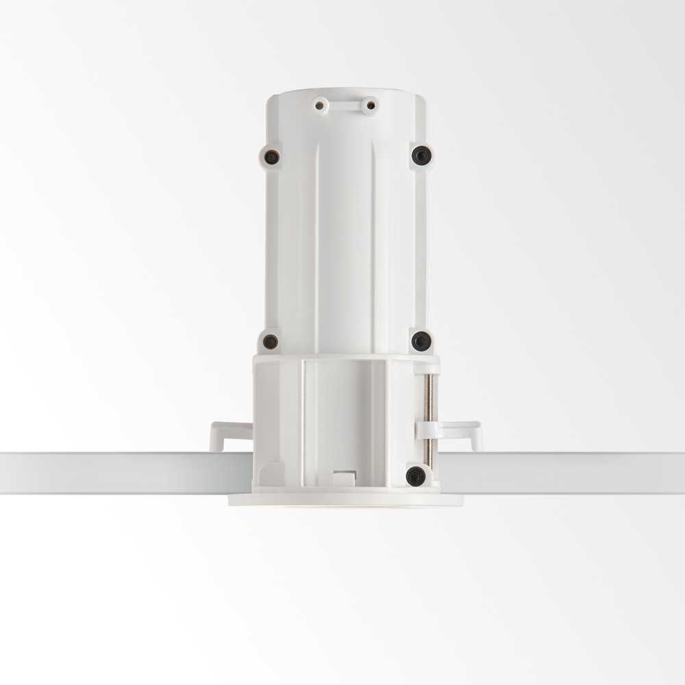 6W LED įleidžiamo montavimo šviestuvas NOVA, baltas, 3000K, reguliuojamas, 364339