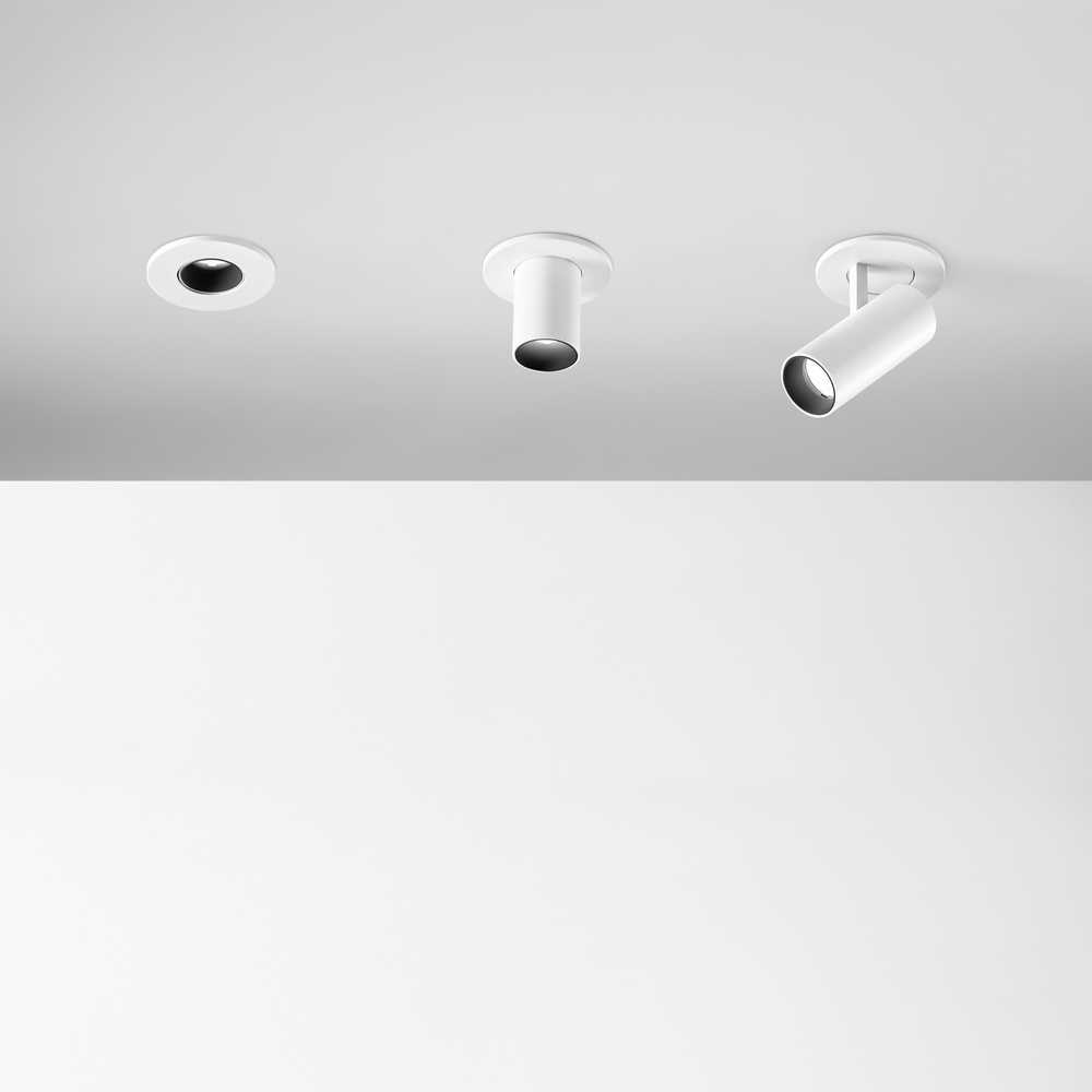 6W LED įleidžiamo montavimo šviestuvas NOVA, baltas, 4000K, reguliuojamas, 364353