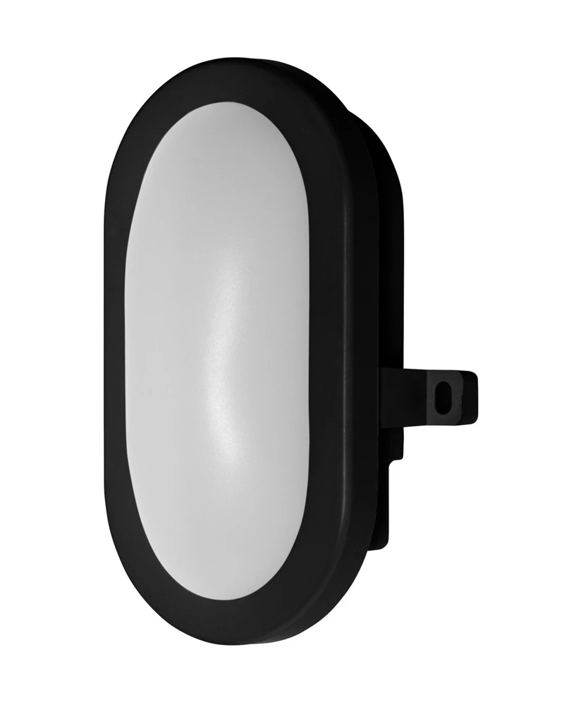 6W LED lauko plafonas BULKHEAD, juodas, 4000K, IP54