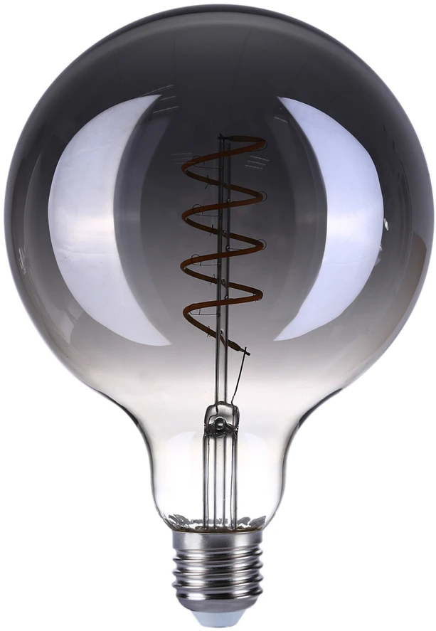 6W LED lemputė, E27, dūmų sp., 2200K, dimeriuojama