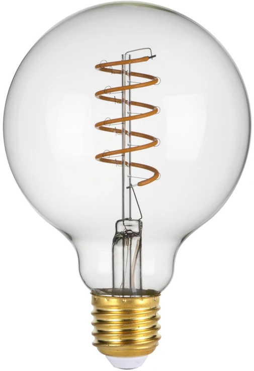 6W LED lemputė, E27, skaidri, 2200K, dimeriuojama