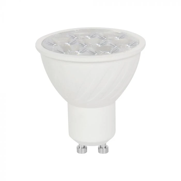 6W LED lemputė, GU10, 3000K, 10°