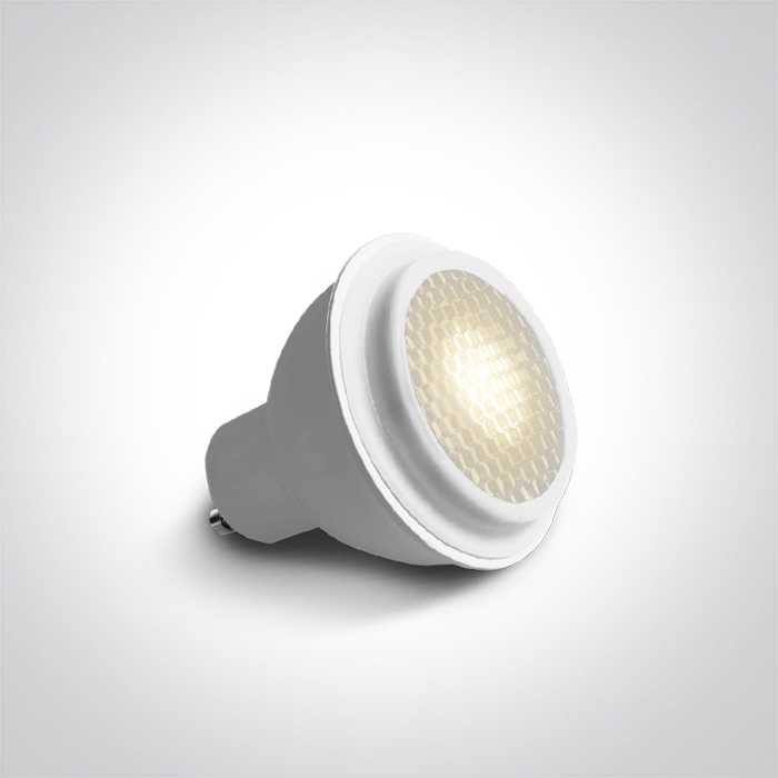 6W LED lemputė, GU10, MR16, 3000K, su filtru nuo akinimo, 7306CHG/W/W