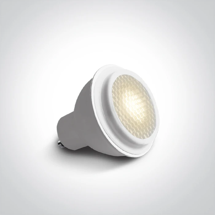 6W LED lemputė, GU10, MR16, 3000K, su filtru nuo akinimo, 7306CHG/W/W