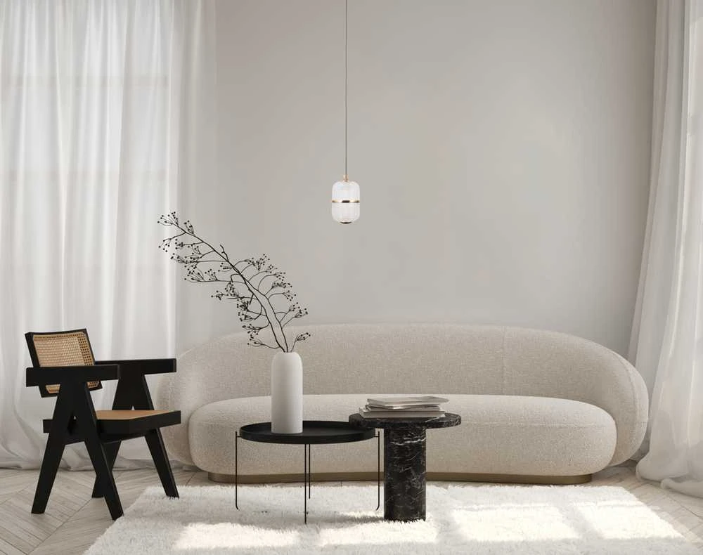 6W LED pakabinamas šviestuvas ALANI, aukso sp./skaidrus, 3000K
