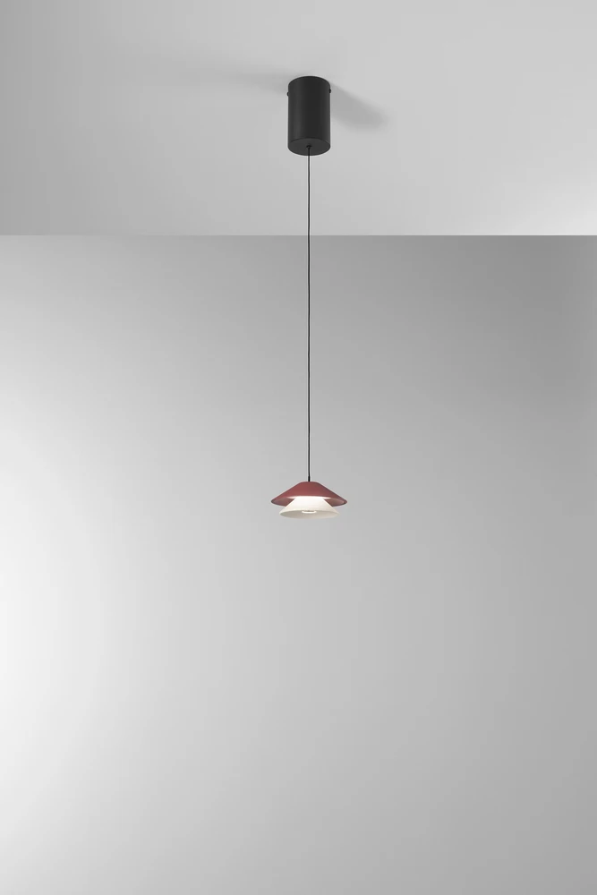 6W LED pakabinamas šviestuvas ATREO, raudonas