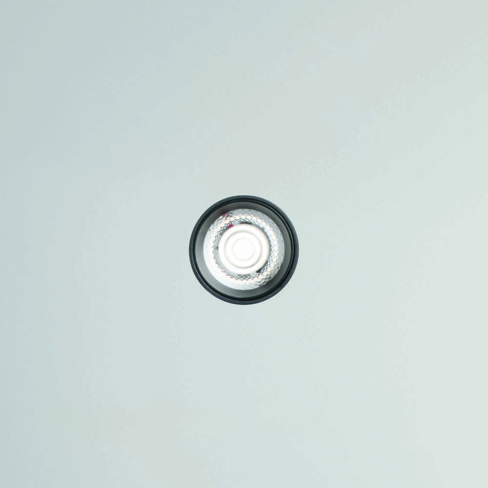 6W LED pakabinamas šviestuvas į linijinės sistemos bėgelį DEVA, juodas, 3000K, 332932