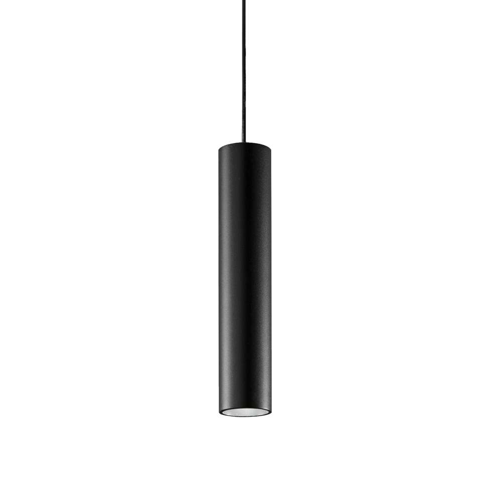 6W LED pakabinamas šviestuvas į linijinės sistemos bėgelį DEVA, juodas, 3000K, 332932