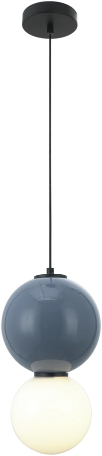 6W LED pakabinamas šviestuvas PIEVE, mėlynos/matinės baltos sp., 3000K