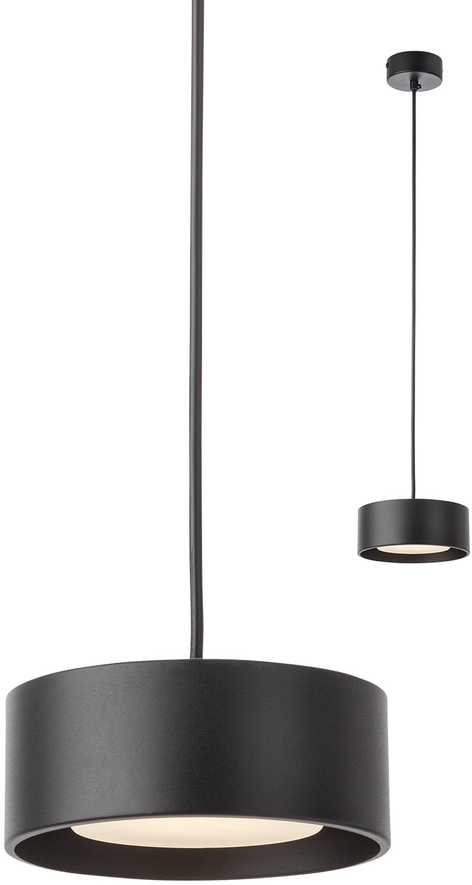 6W LED pakabinamas šviestuvas PUNKT, juodas, 3000K