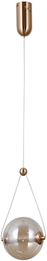 6W LED pakabinamas šviestuvas RASTIA, aukso/gintaro sp., 3000K
