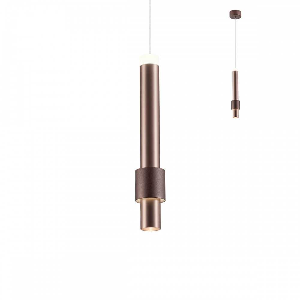 6W LED pakabinamas šviestuvas TYCON, rudas, 3000K, 01-1993