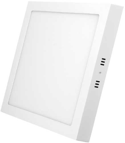 6W LED paviršinė panelė, balta, 2700K