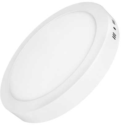 6W LED paviršinė panelė, balta, 4500K