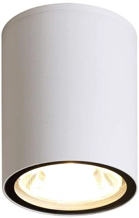 Lubinis šviestuvas 6W LED paviršinis fasado šviestuvas FANO 4K, baltas, 4000K