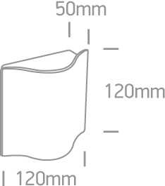 6W LED paviršinis lauko šviestuvas, antracito sp., 3000K, 67422/AN/W