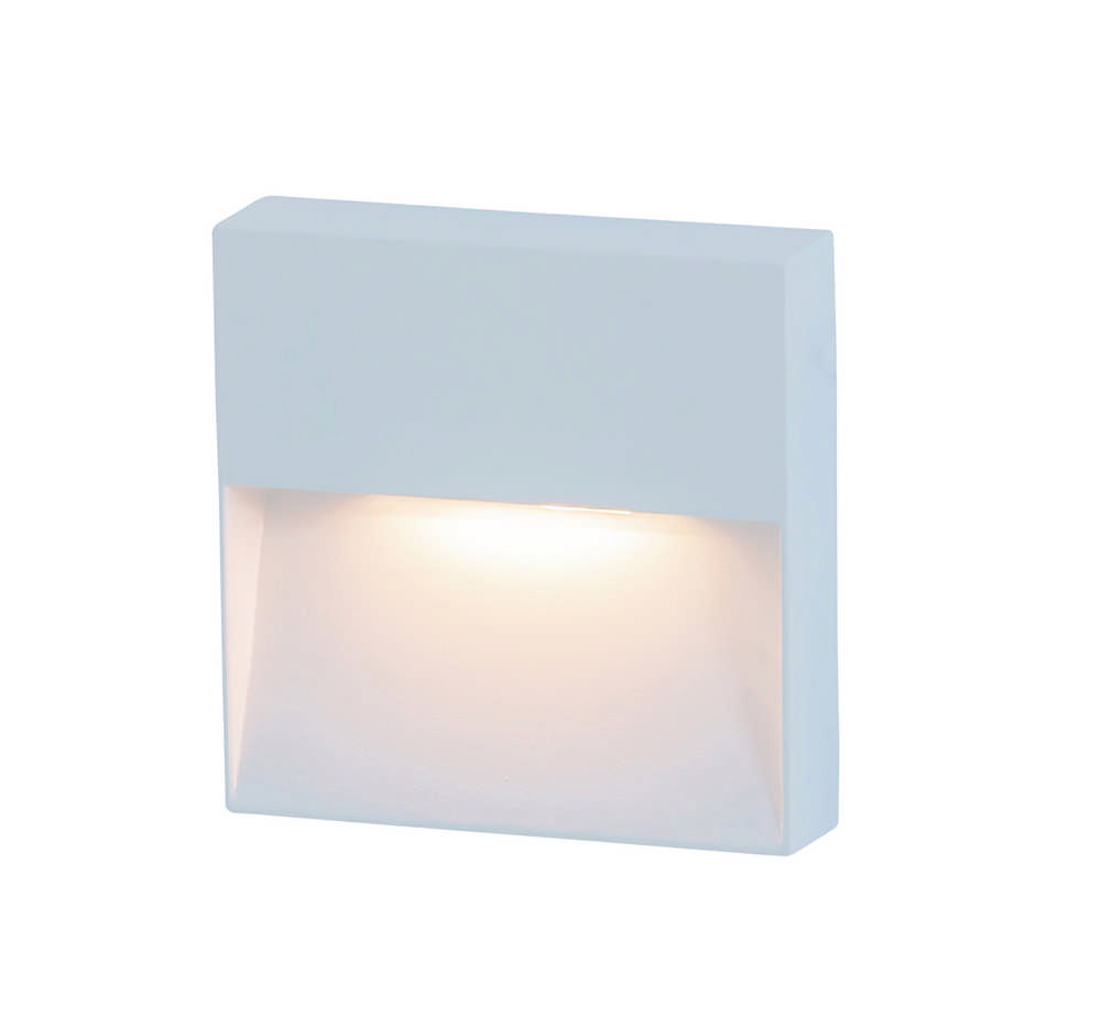 6W LED sieninis lauko šviestuvas, baltas, 3000K, E241-W