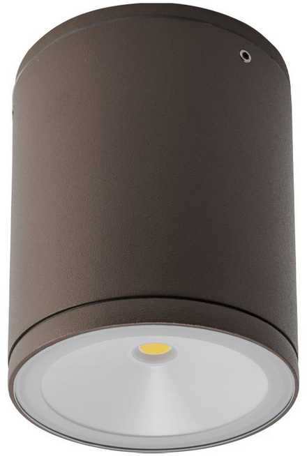 6W LED paviršinis lauko šviestuvas ETA, tamsiai rudas, 4000K, IP54, 9064