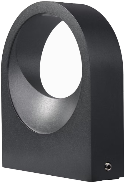 6W LED paviršinis lauko šviestuvas PLACA, antracito sp., 3000K, IP65