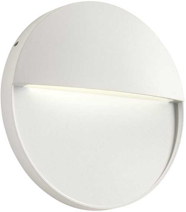 Sieninis šviestuvas 6W LED sieninis lauko šviestuvas LANDER, baltas, 3000K, IP54, 90476