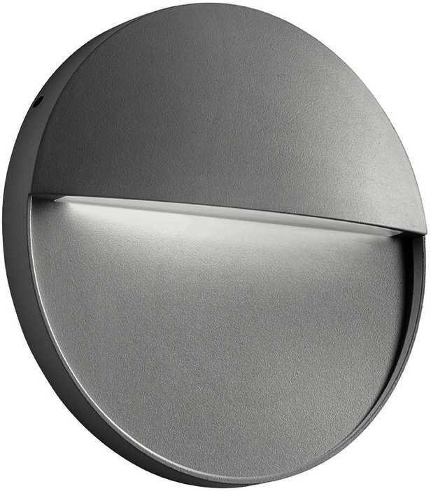 6W LED sieninis lauko šviestuvas LANDER, tamsiai pilkas, 3000K, IP54, 90477