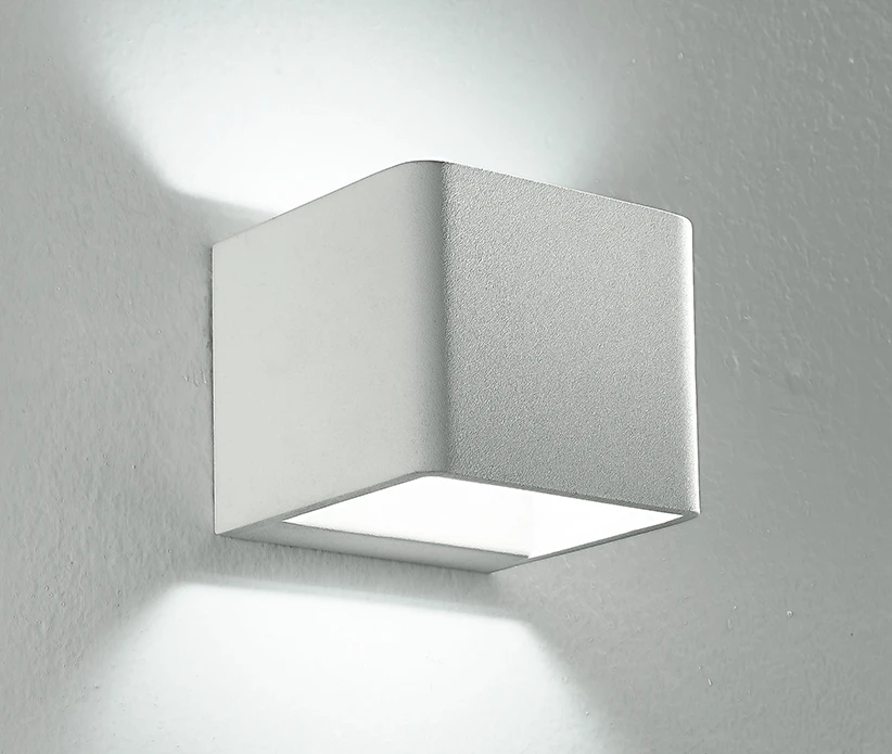 6W LED sieninis šviestuvas ATLAS, baltas, 4000K