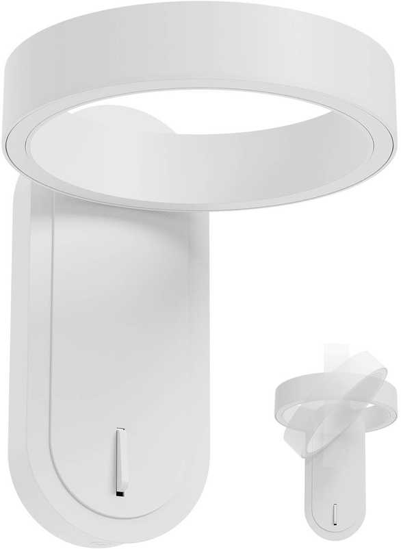6W LED sieninis šviestuvas KEEN, baltas, 3000K