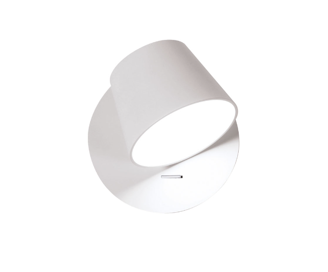 6W LED sieninis šviestuvas KIM, baltas, 3000K, 4188300