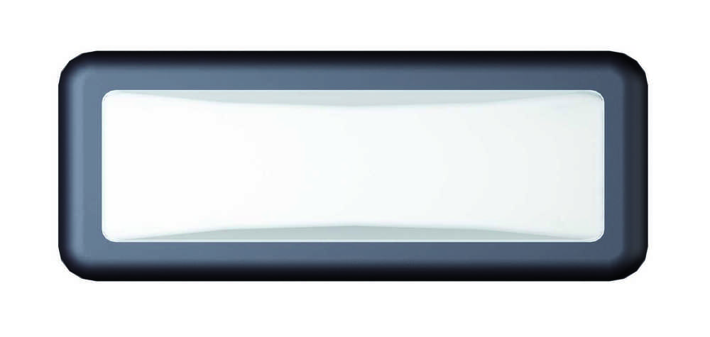 6W LED sieninis šviestuvas MINOS, baltos/tamsiai pilkos sp., 3000/4000/6500K, 4189700
