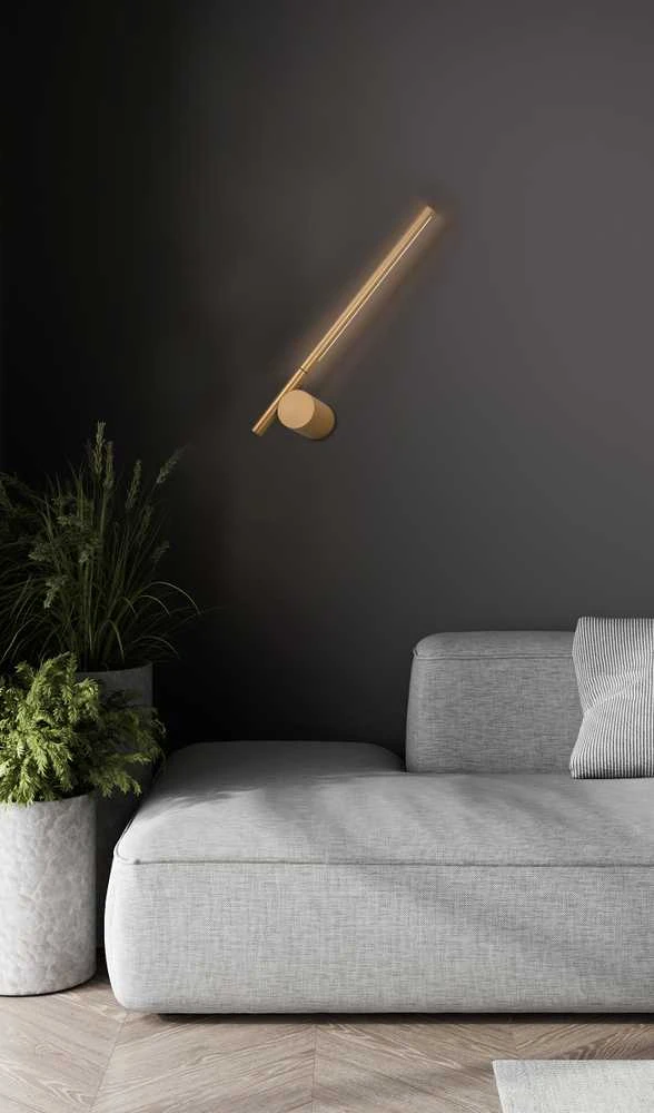 Viokef 6W LED sieninis šviestuvas NOVITA, juodas, 3000K, 4293000
