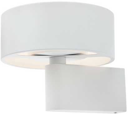 6W LED sieninis šviestuvas PUNKT, baltas, 3000K