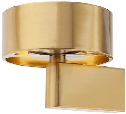 6W LED sieninis šviestuvas PUNKT, žalvario sp., 3000K
