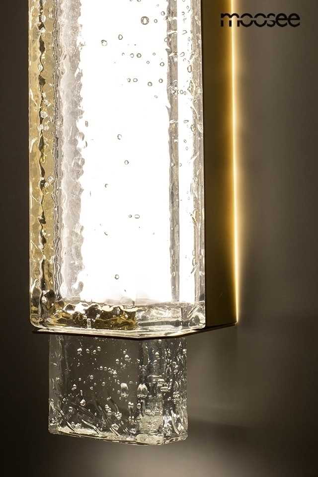 6W LED sieninis šviestuvas TESORO, aukso sp., 3000K