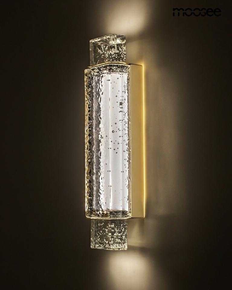 6W LED sieninis šviestuvas TESORO, aukso sp., 3000K