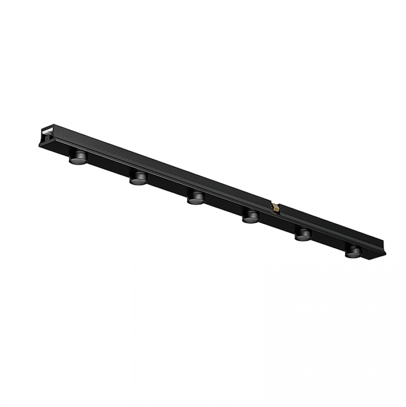 6W LED šviestuvas į magnetinę sistemą ZAMBELIS MAGNETIC ULTRA SLIM, juodas, 3000K, DALI, 23113