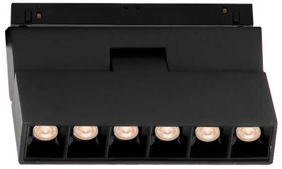 6W LED šviestuvas į magnetines sistemas VIOKEF MAGNETIC, juodas, 3000K, 4244404