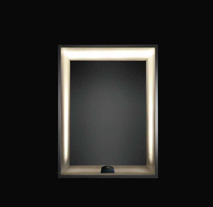 6W LED šviestuvas lango apšvietimui, antracito sp., 3000K, 67454/AN/W