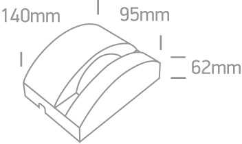 6W LED šviestuvas lango apšvietimui, antracito sp., 3000K, 67454/AN/W