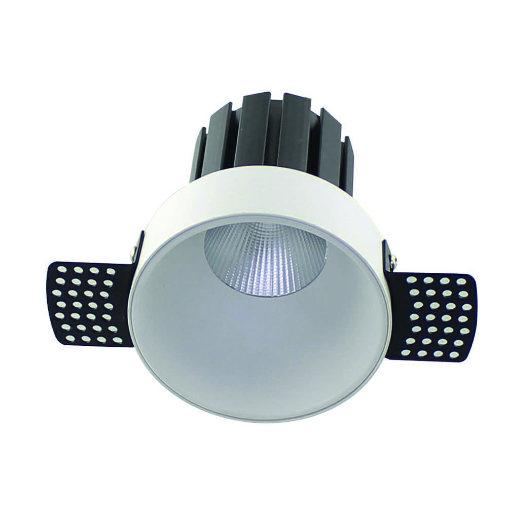 6W LED užglaistomas šviestuvas, baltas, 3000K, S095