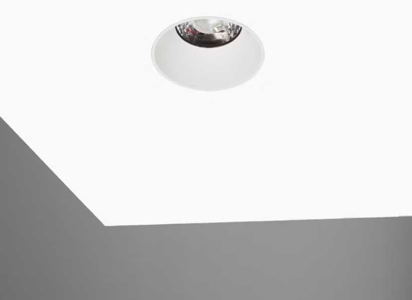 6W LED užglaistomas šviestuvas TIDY, baltas, 3000K, 60º, dimeriuojamas, IP65