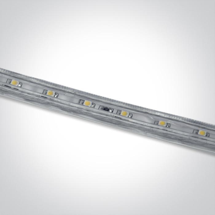 6,6W/m LED juosta, 3000K, 100m ritė, 7850/W