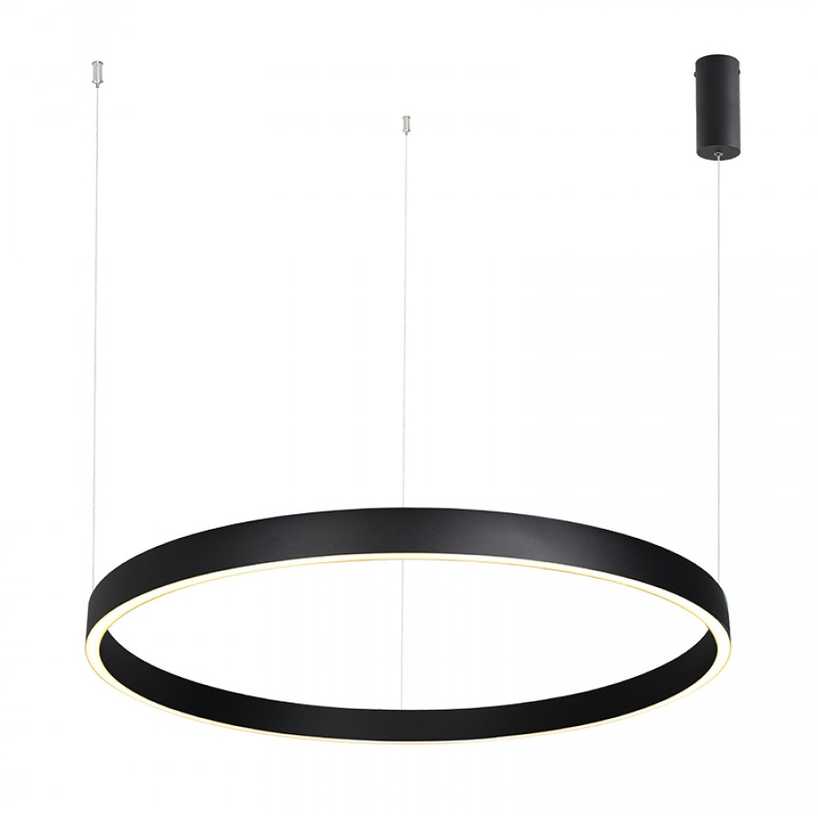 70W LED pakabinamas šviestuvas, juodas, 3000K, dimeriuojamas, šviečia į viršų ir į apačią, 25368